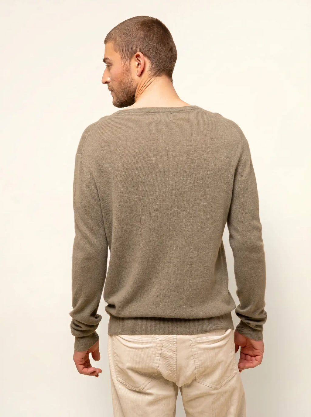 WALT pullover v-ausschnitt army