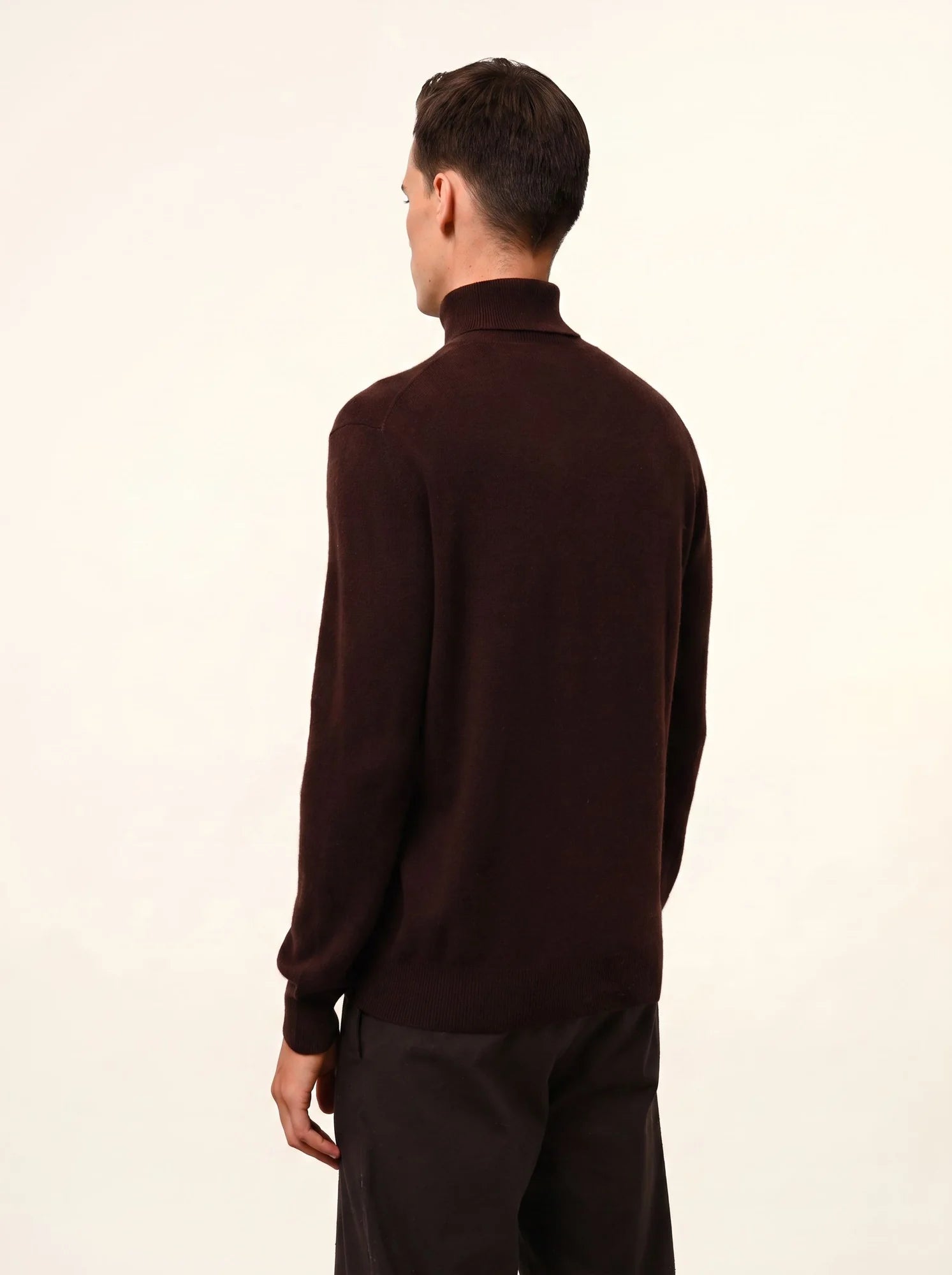 CONNOR pullover rollkragen choco