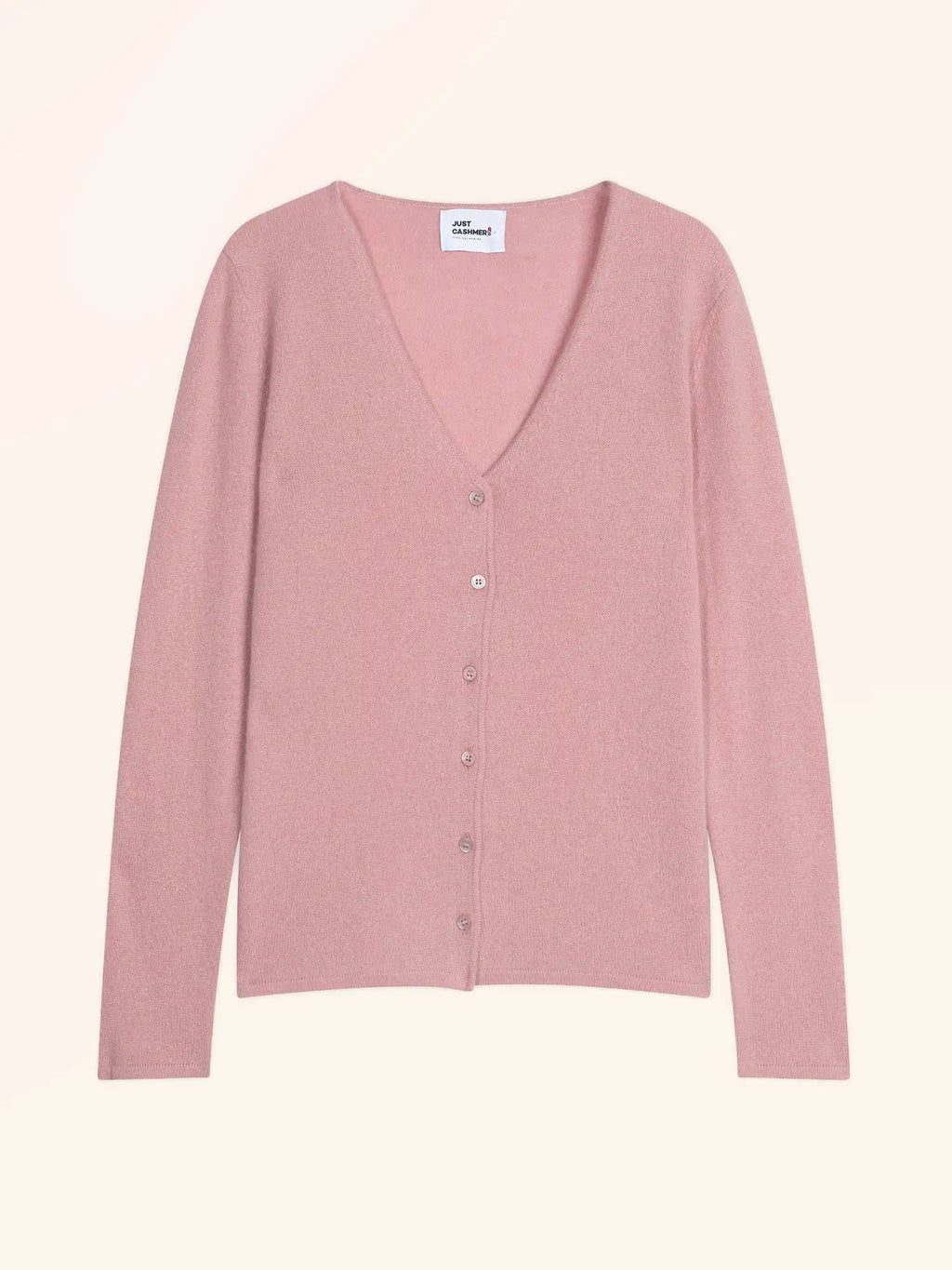 NORMA strickjacke v-ausschnitt bois de rosa