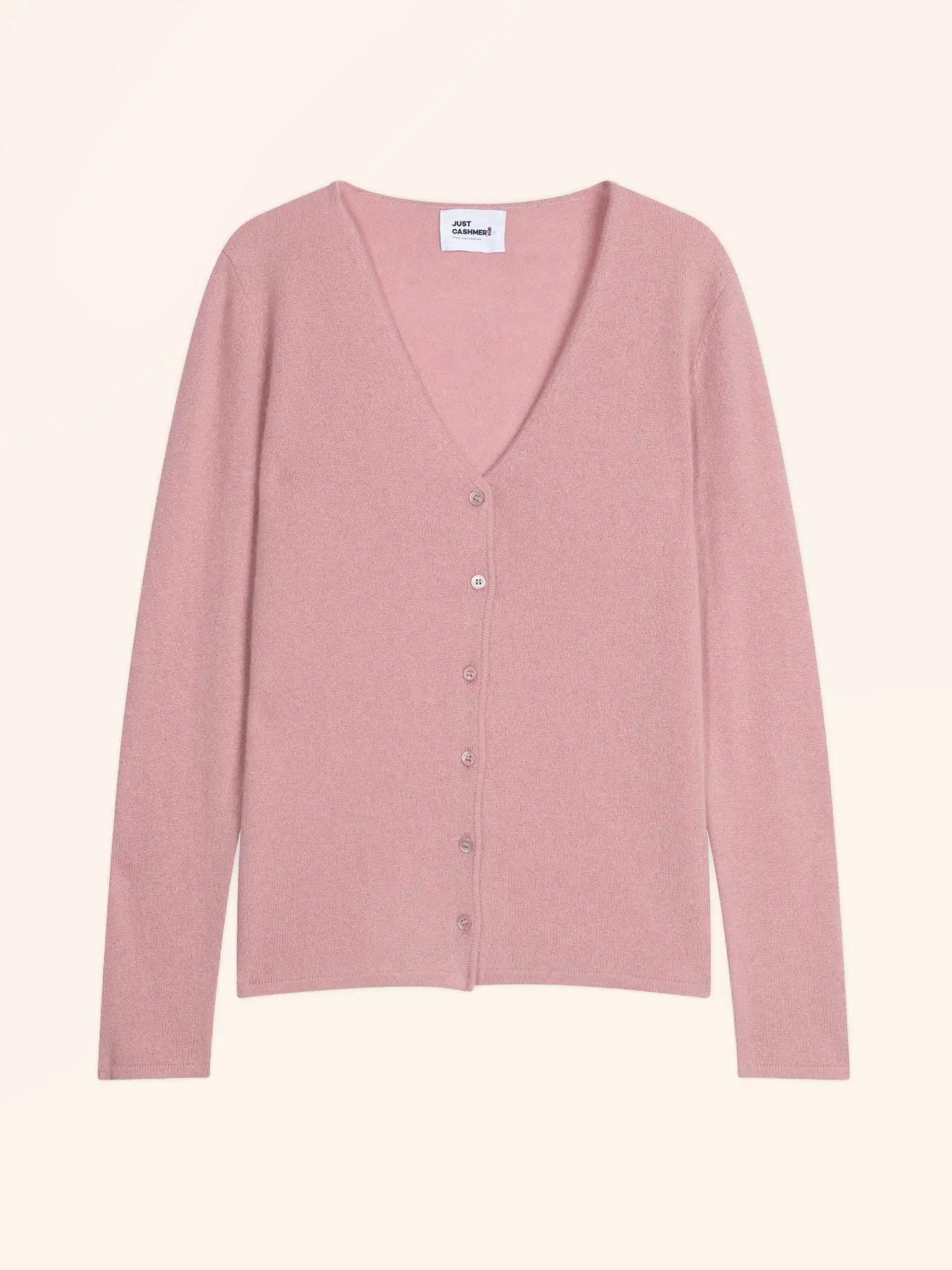 NORMA strickjacke v-ausschnitt bois de rosa