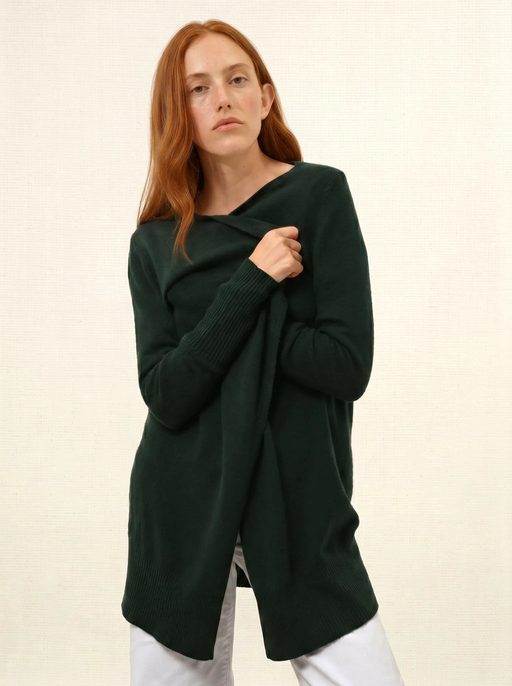 BROOKE jacke lang zypresse