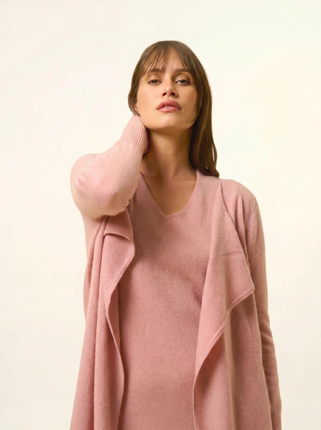 BROOKE jacke lang bois de rosa
