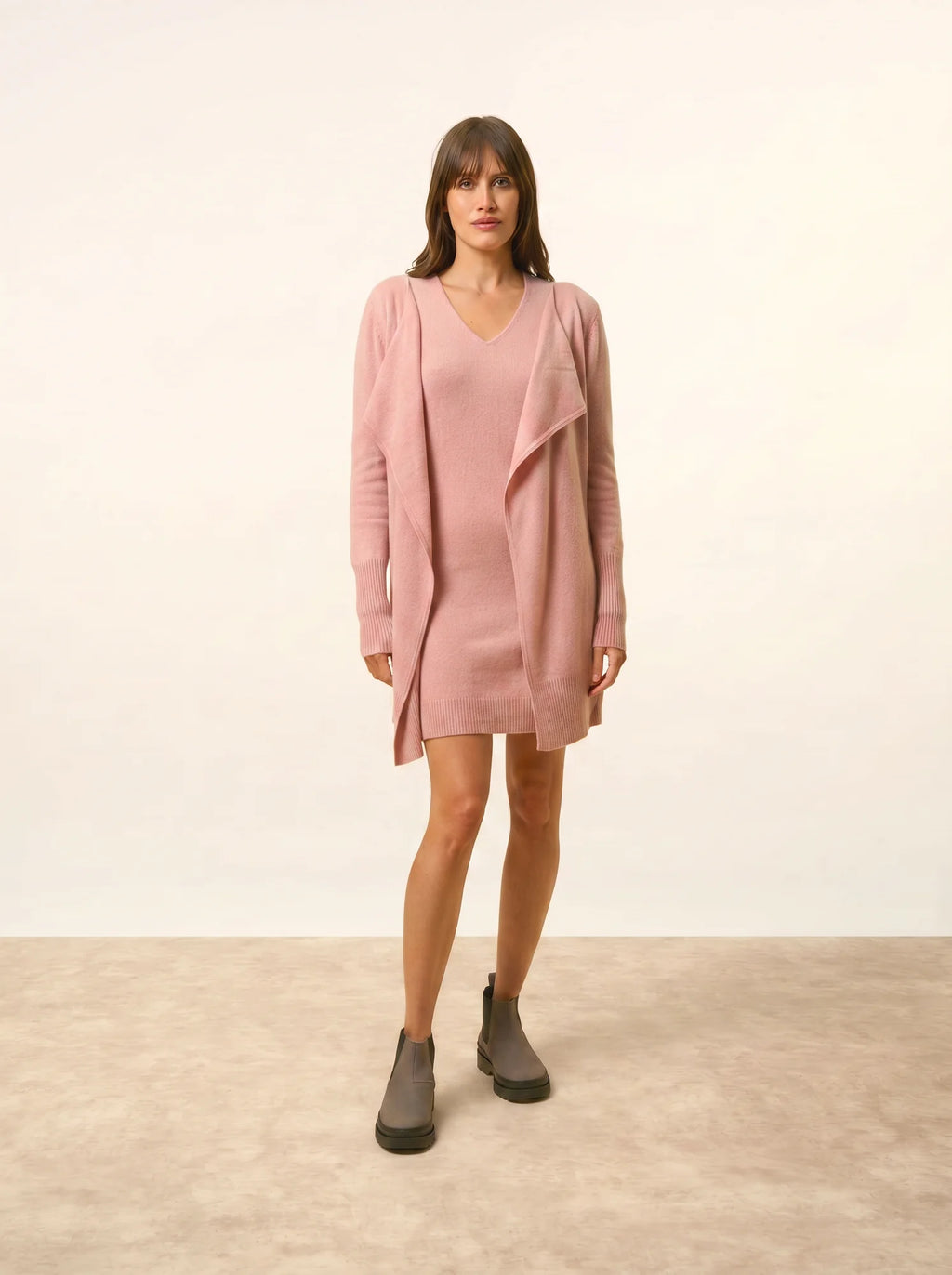 BROOKE jacke lang bois de rosa