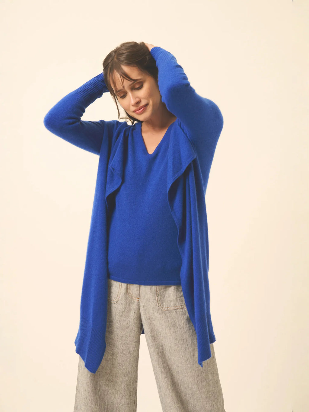BROOKE jacke lang ultramarin