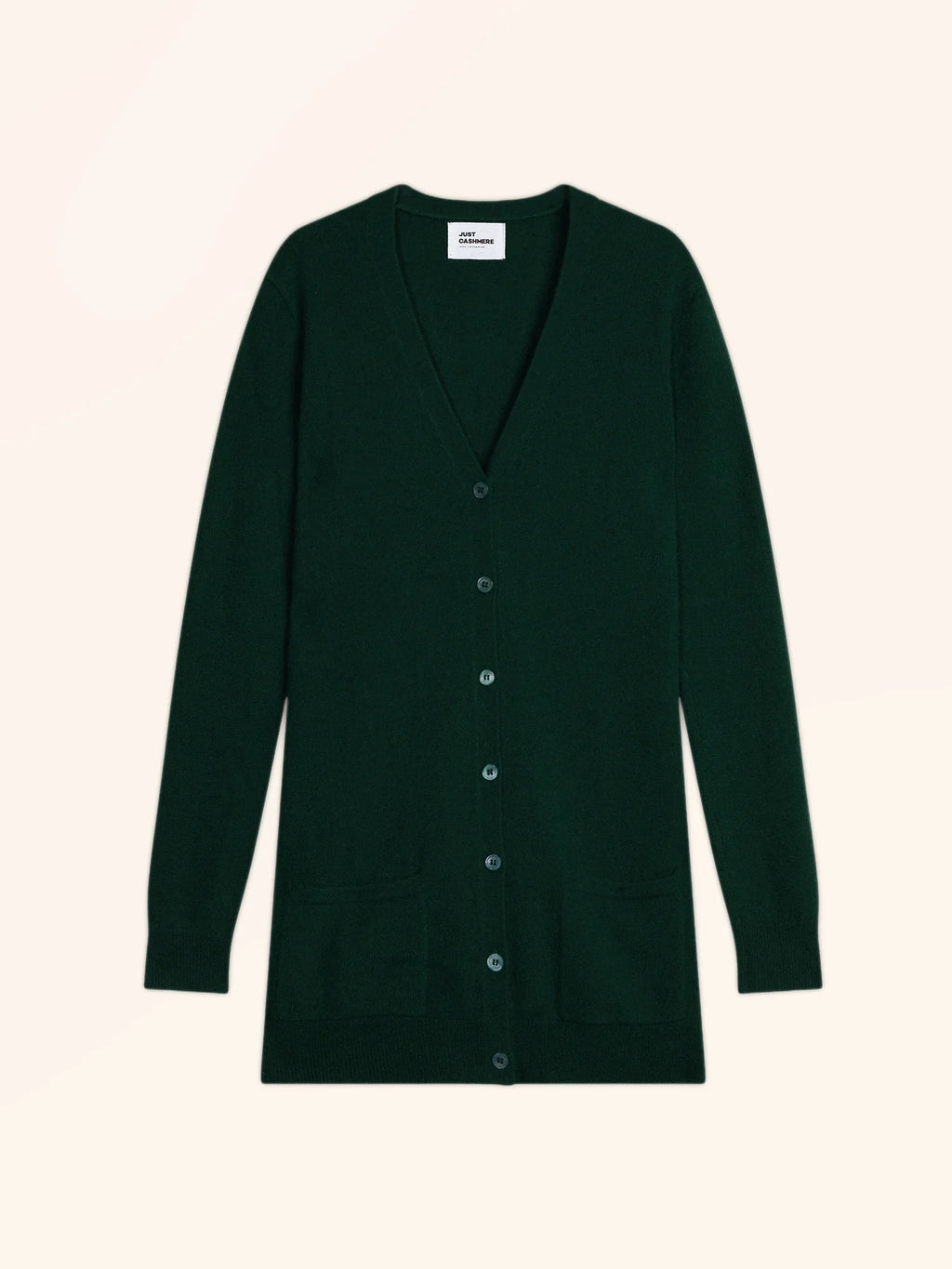 TOMMIE strickjacke v-ausschnitt zypresse