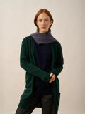 TOMMIE strickjacke v-ausschnitt zypresse