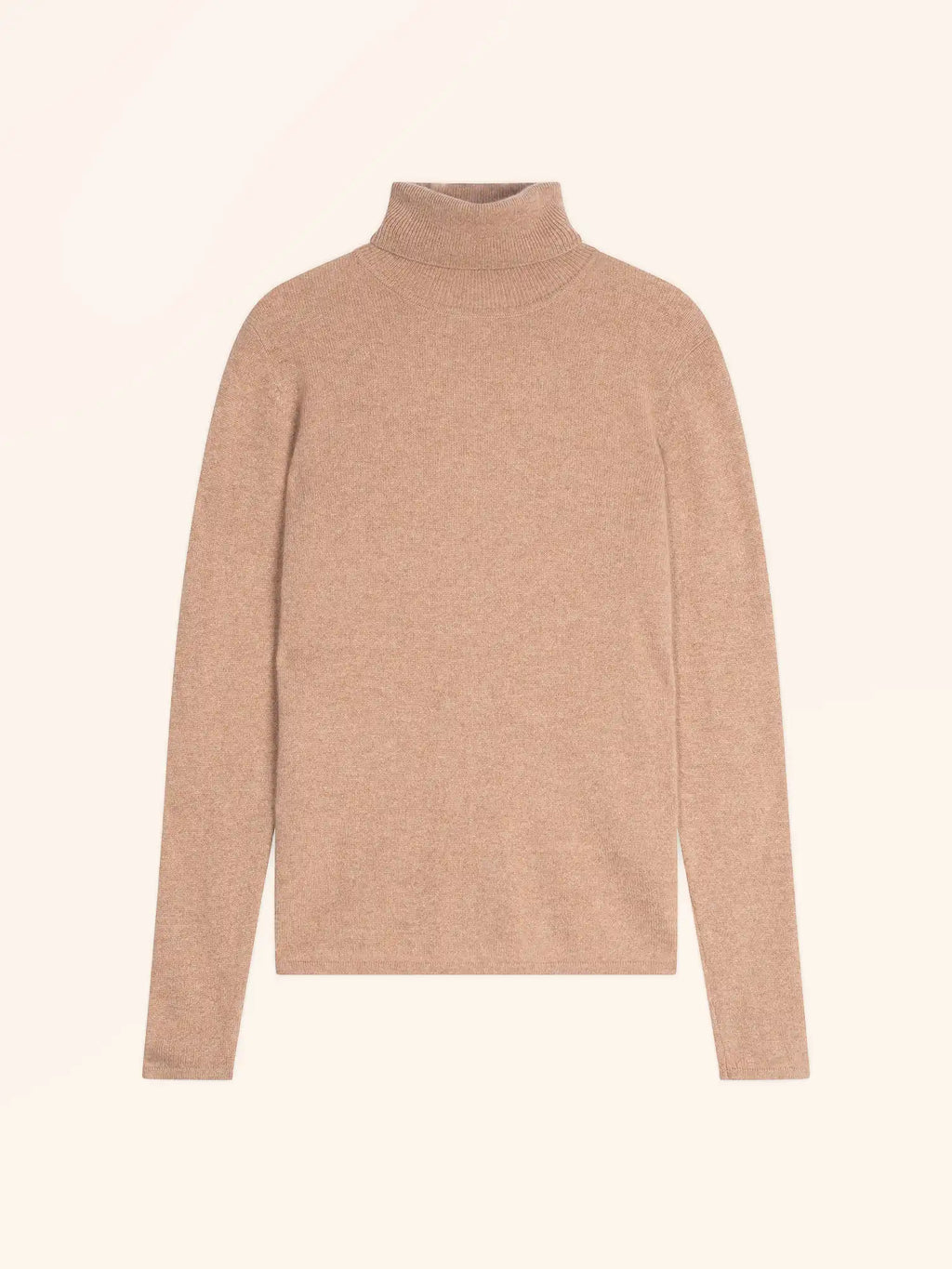 AVA pullover rollkragen camel meliert