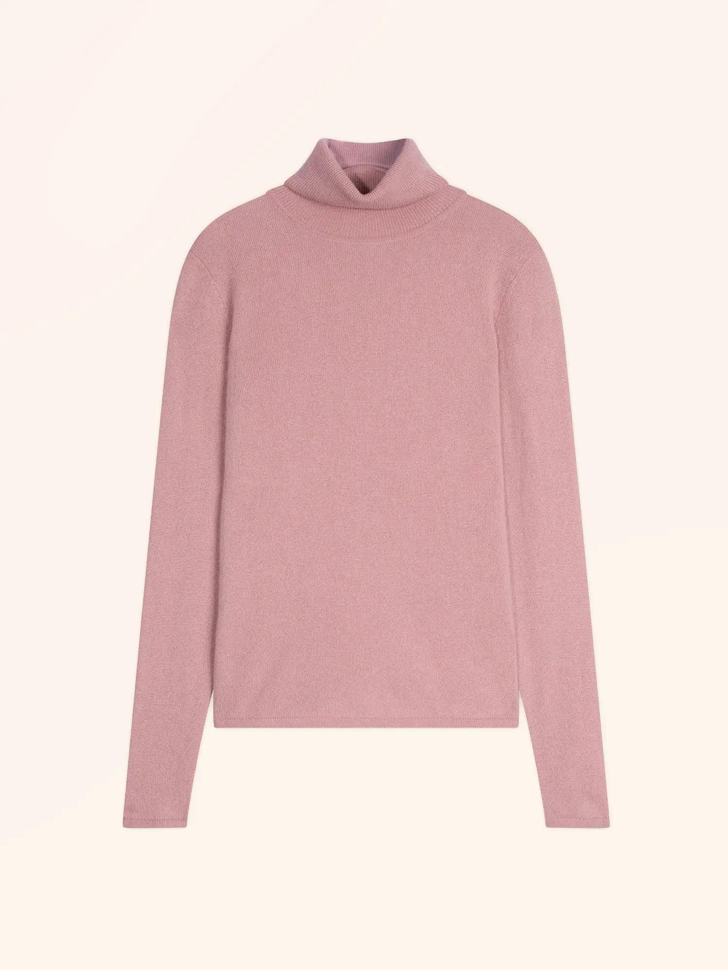AVA pullover rollkragen bois de rosa