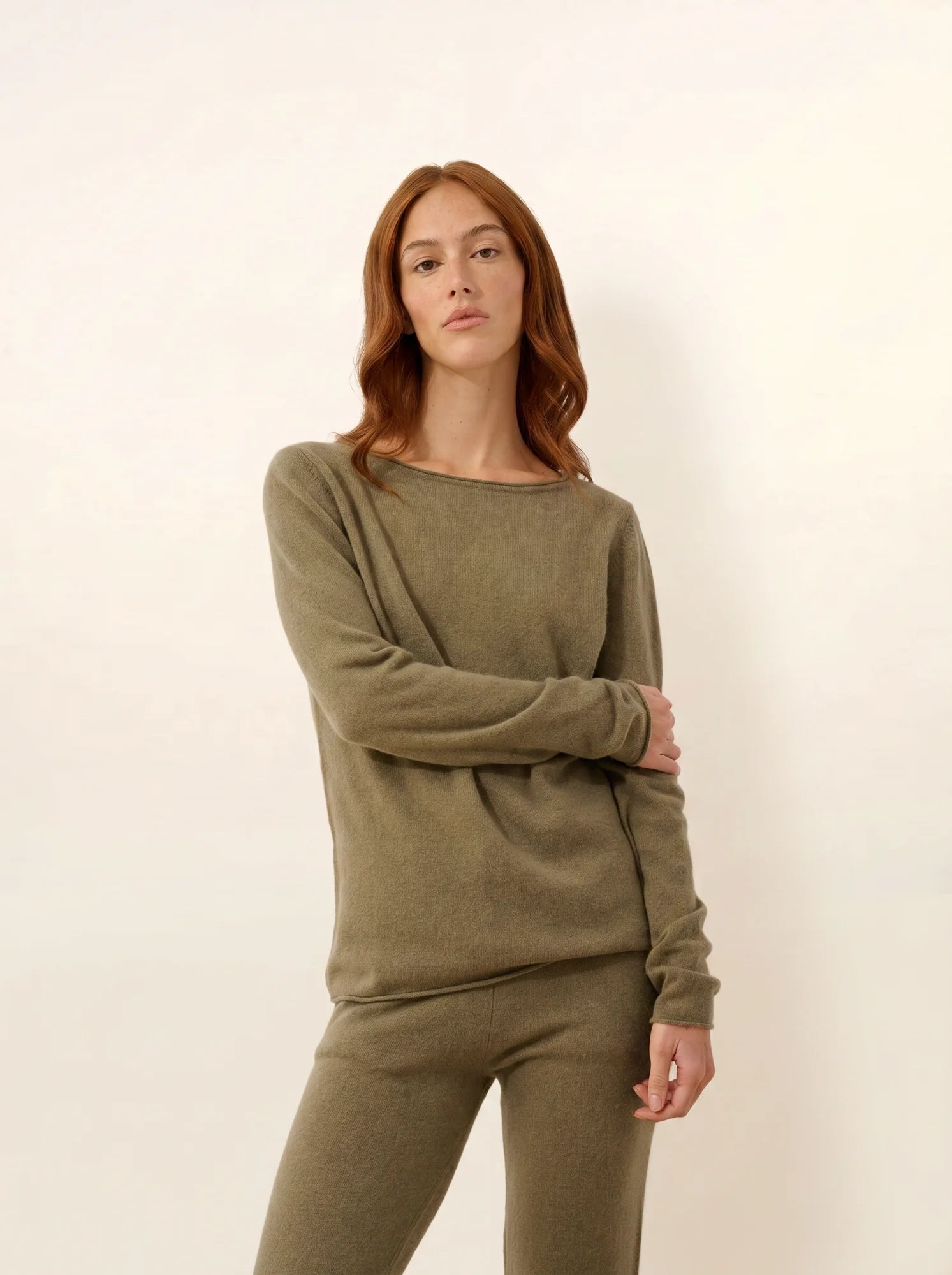 GRACE pull col bateau army