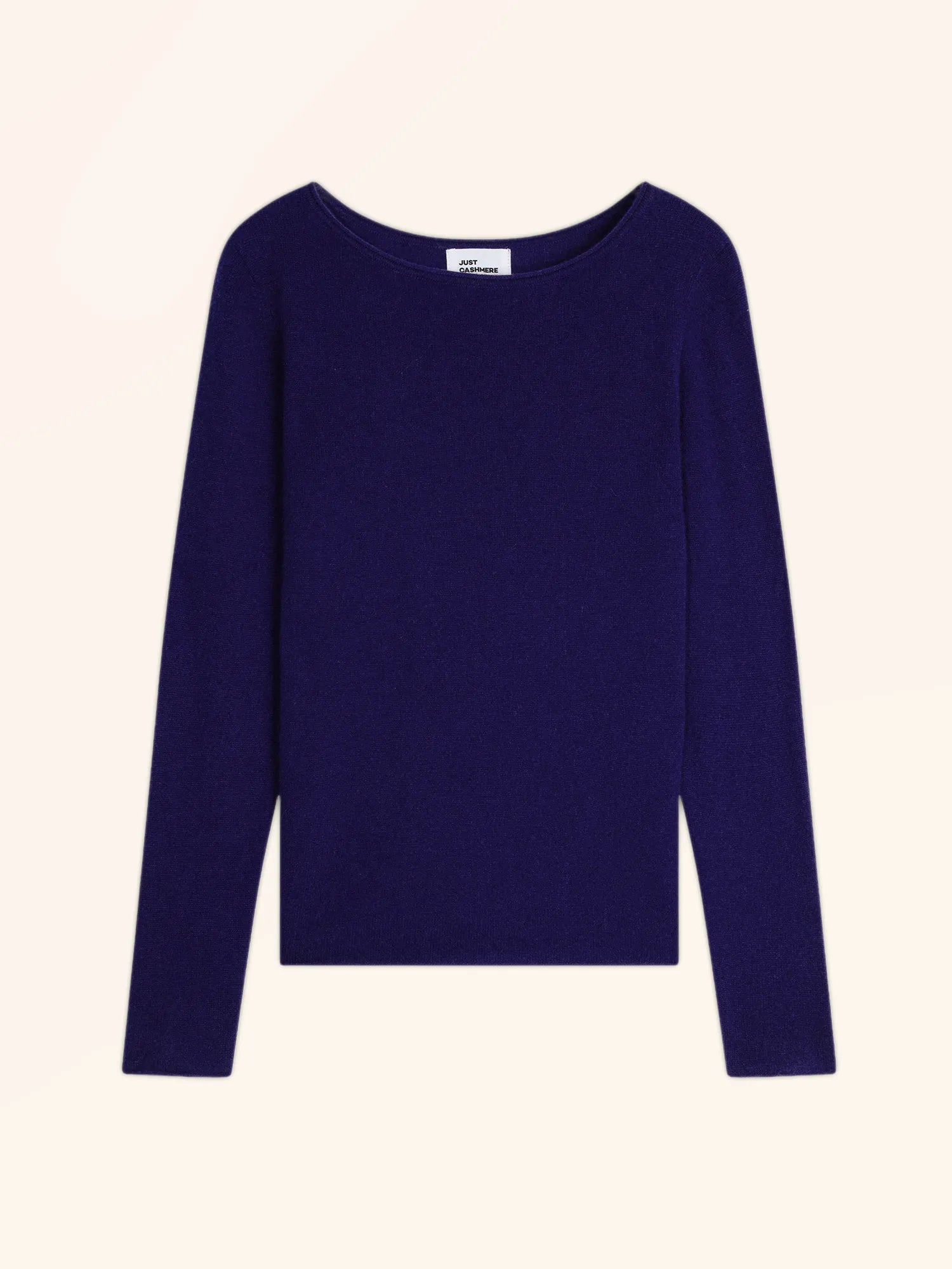 GRACE pullover u-boot-ausschnitt violett