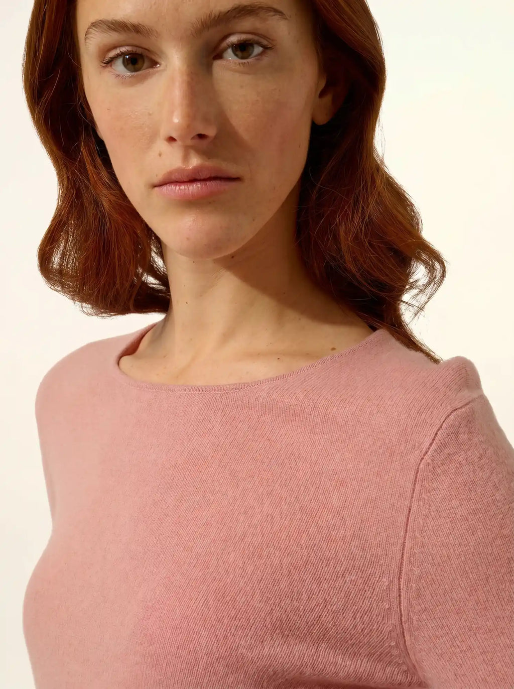 GRACE pullover u-boot-ausschnitt bois de rosa