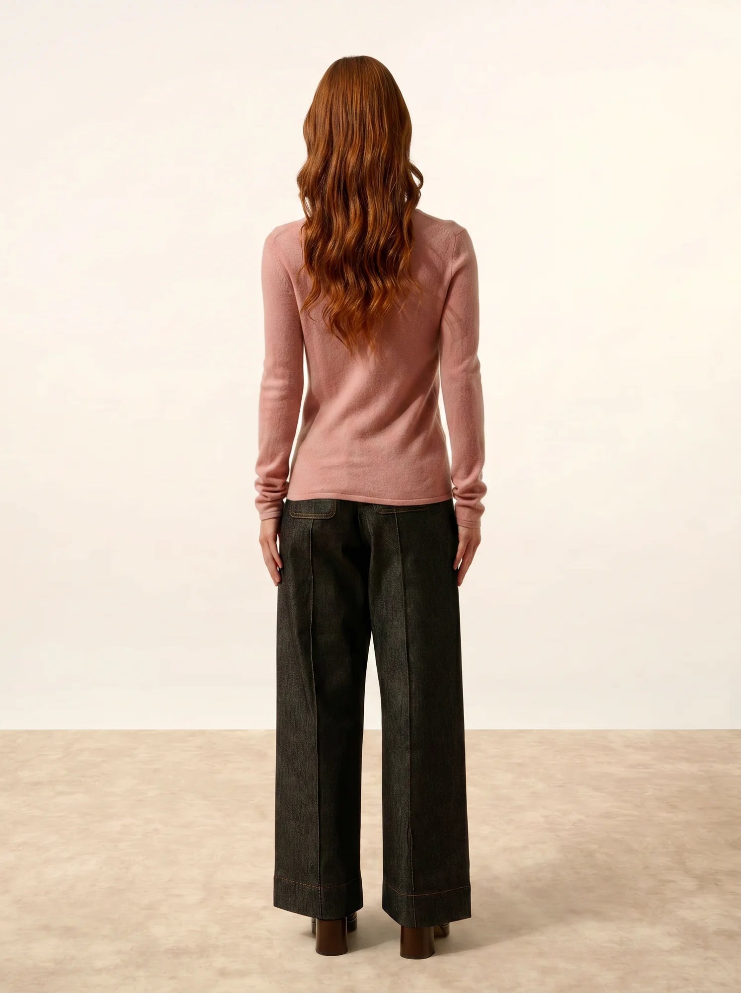 GRACE pullover u-boot-ausschnitt bois de rosa