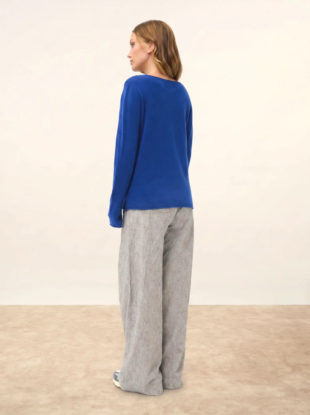 GRACE pullover u-boot-ausschnitt ultramarin