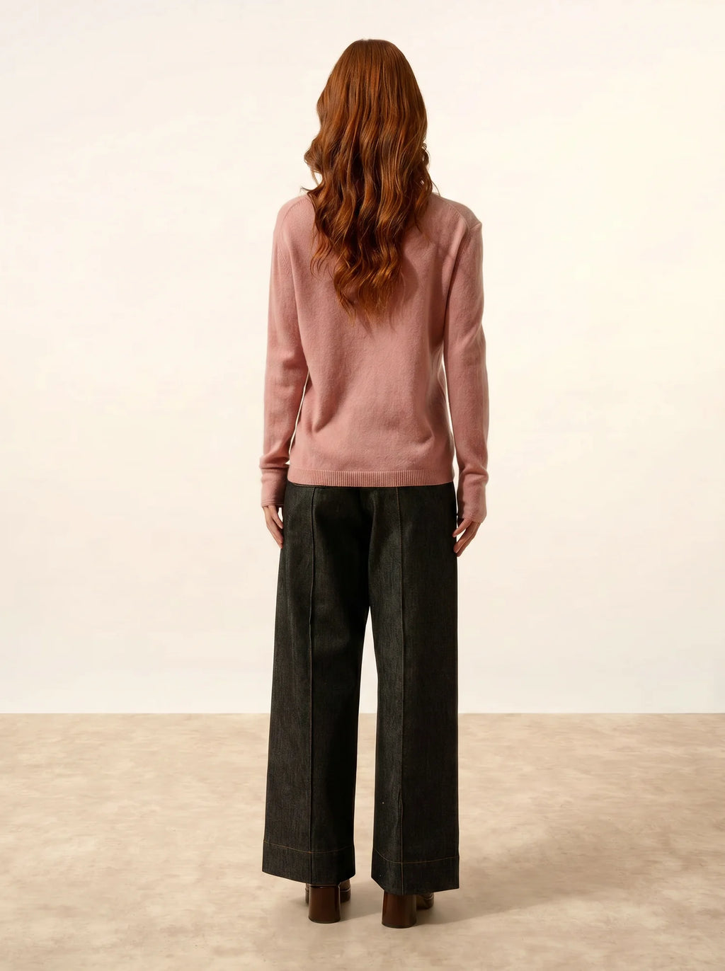 FIONA pullover rundhalsausschnitt bois de rosa