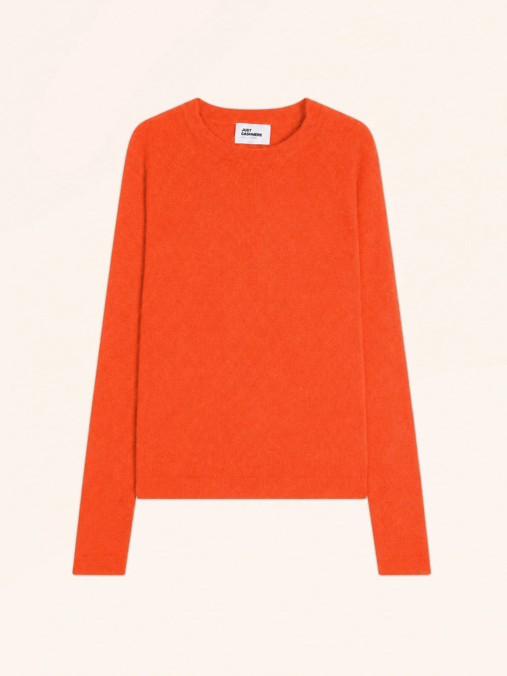 JANE pullover rundhalsausschnitt orange