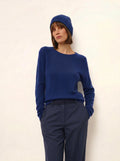 JANE pullover rundhalsausschnitt ultramarin