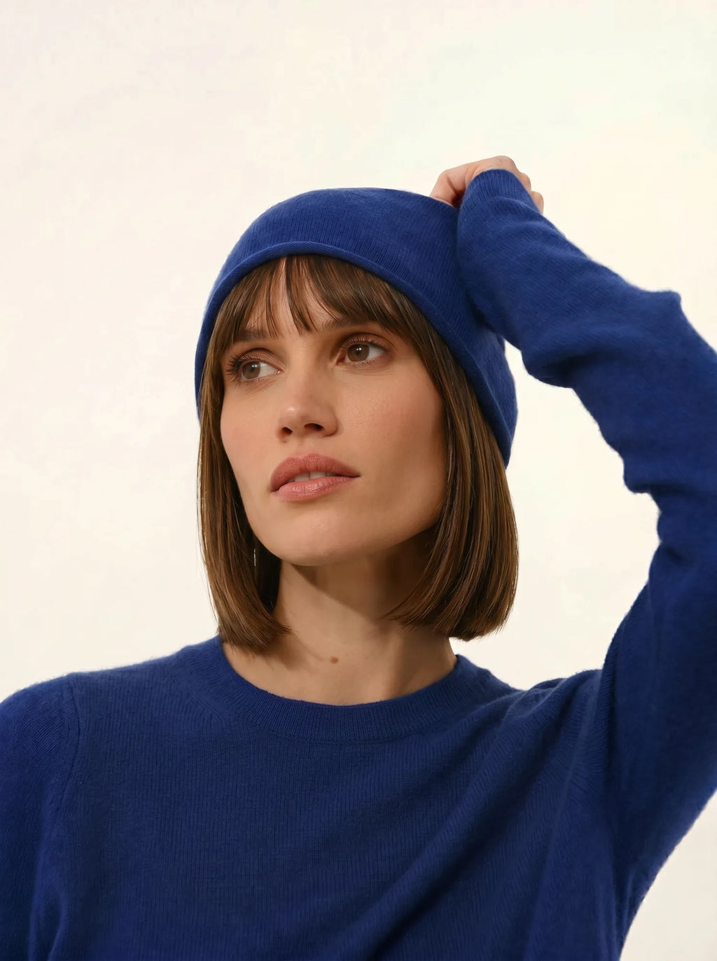 JANE pullover rundhalsausschnitt ultramarin