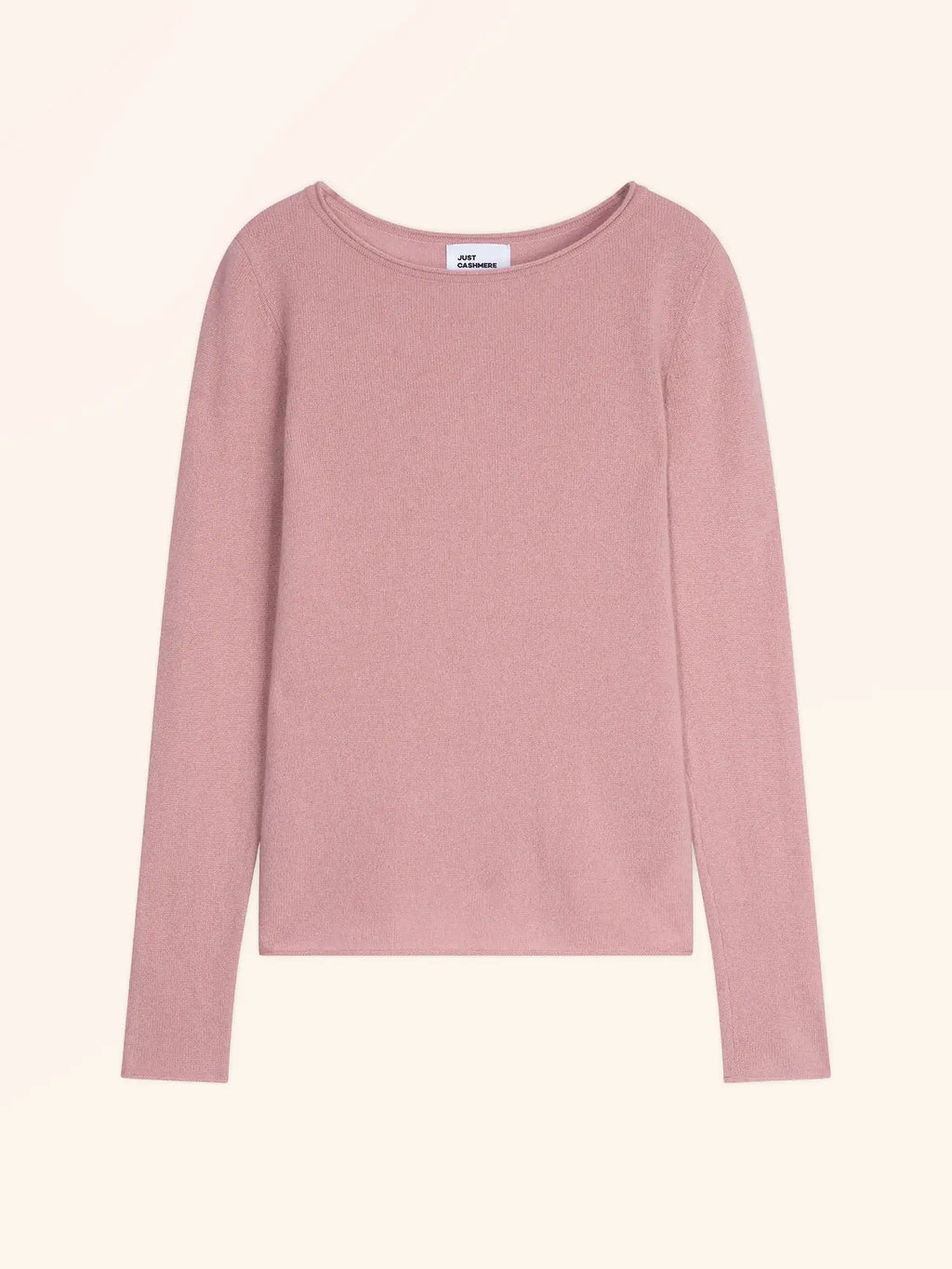 VIVIAN pull col rond bois de rose