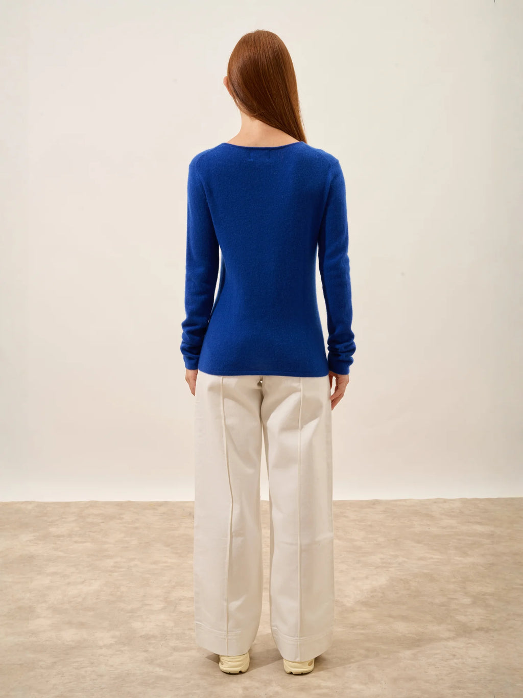 VIVIAN pullover rundhalsausschnitt ultramarin