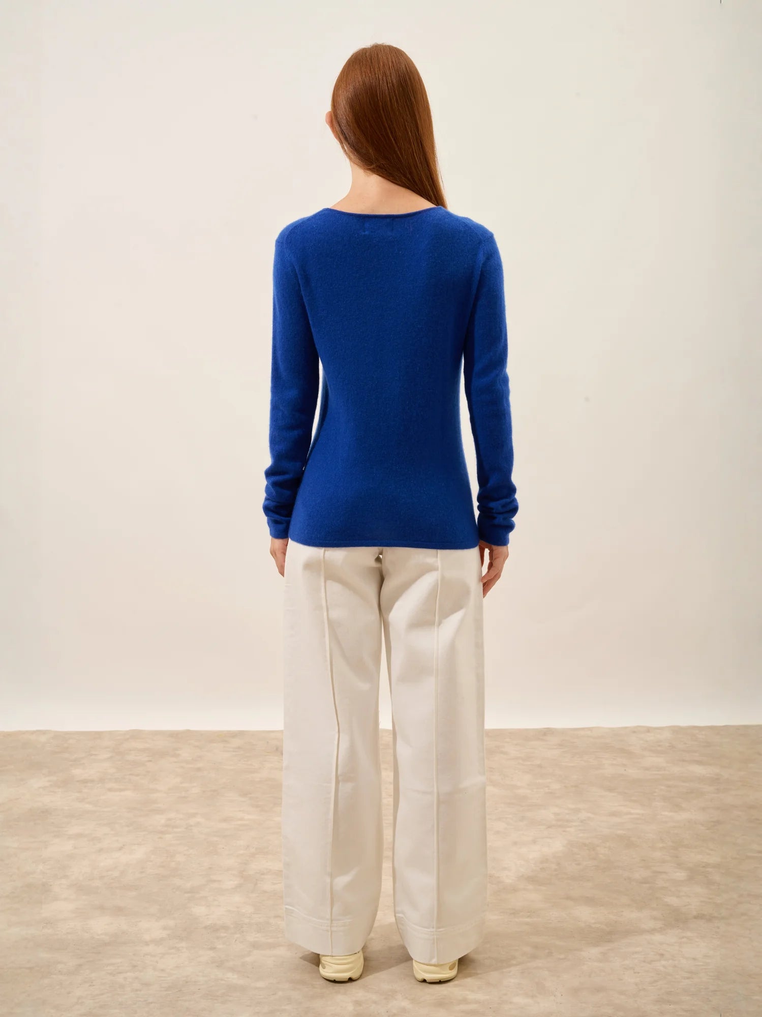 VIVIAN pullover rundhalsausschnitt ultramarin