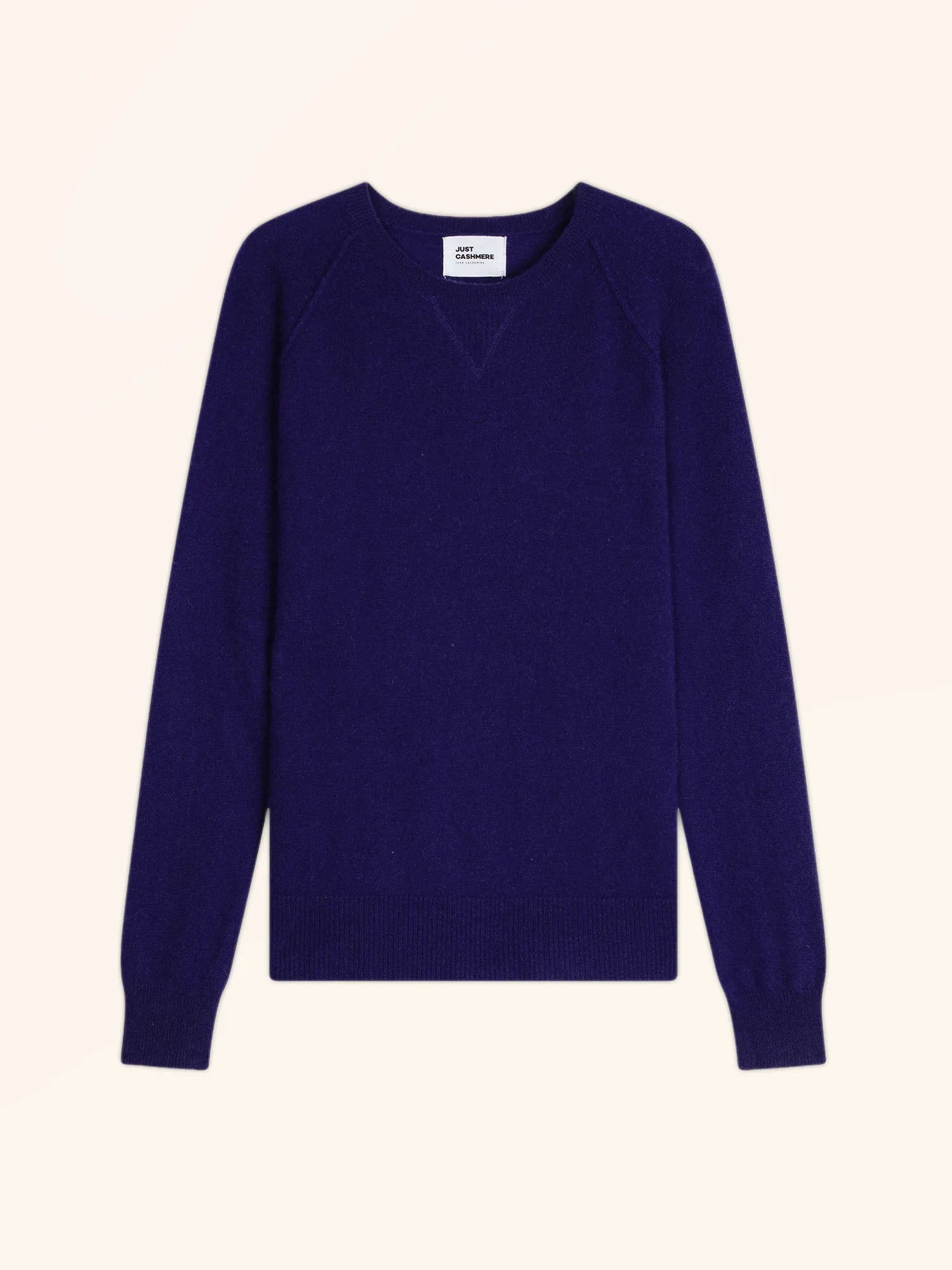 HELEN pullover rundhalsausschnitt violett