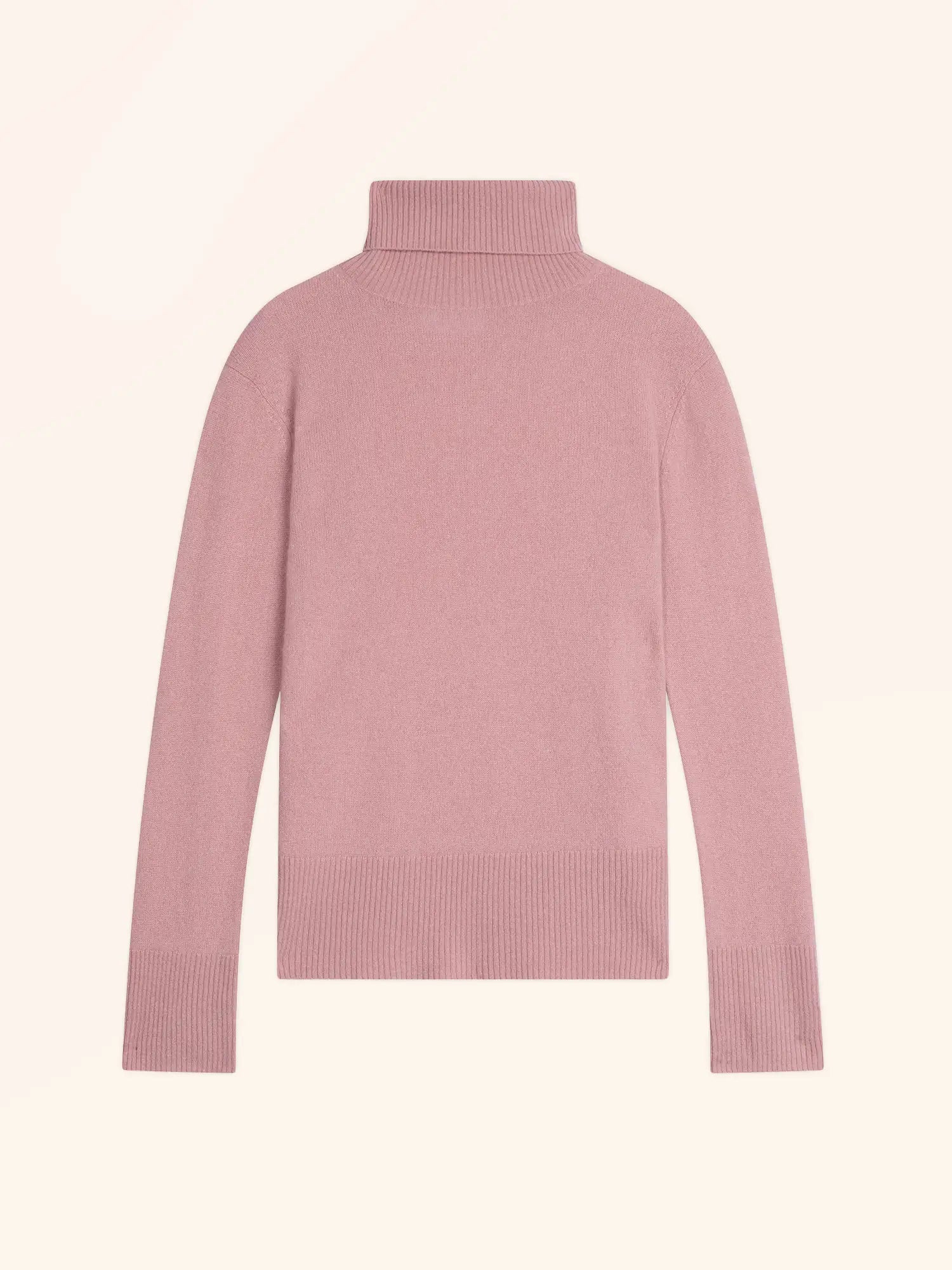 LEXIE pullover rollkragen bois de rosa