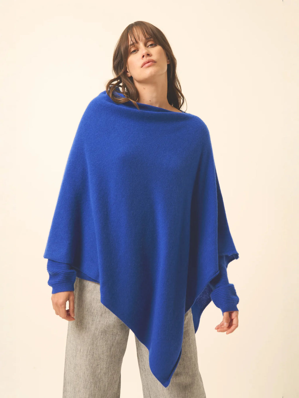 MEREDITH poncho ultramarin