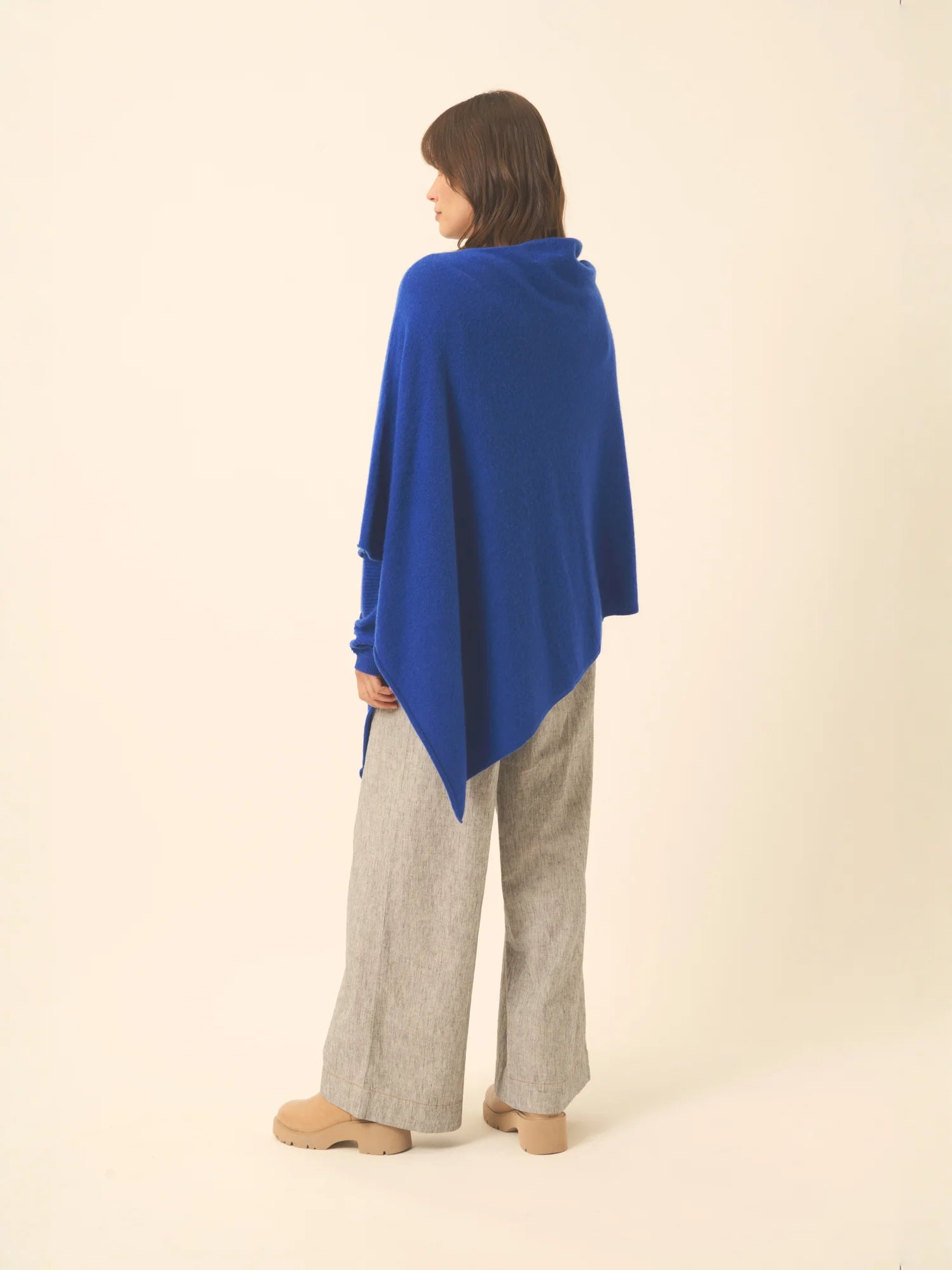 MEREDITH poncho ultramarin