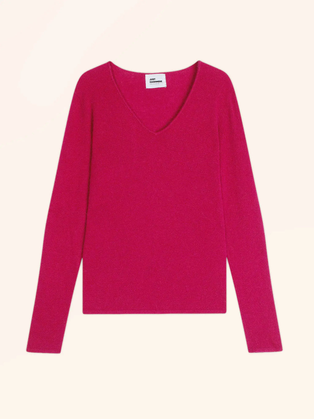 JOAN pullover v-ausschnitt fuchsia