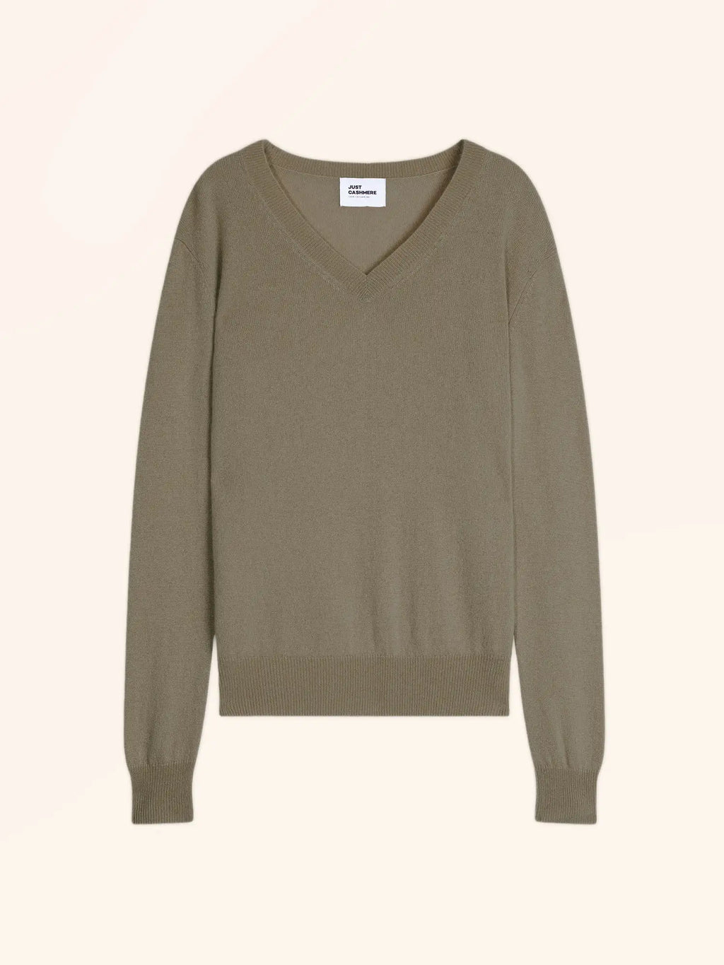 NORA pullover v-ausschnitt army