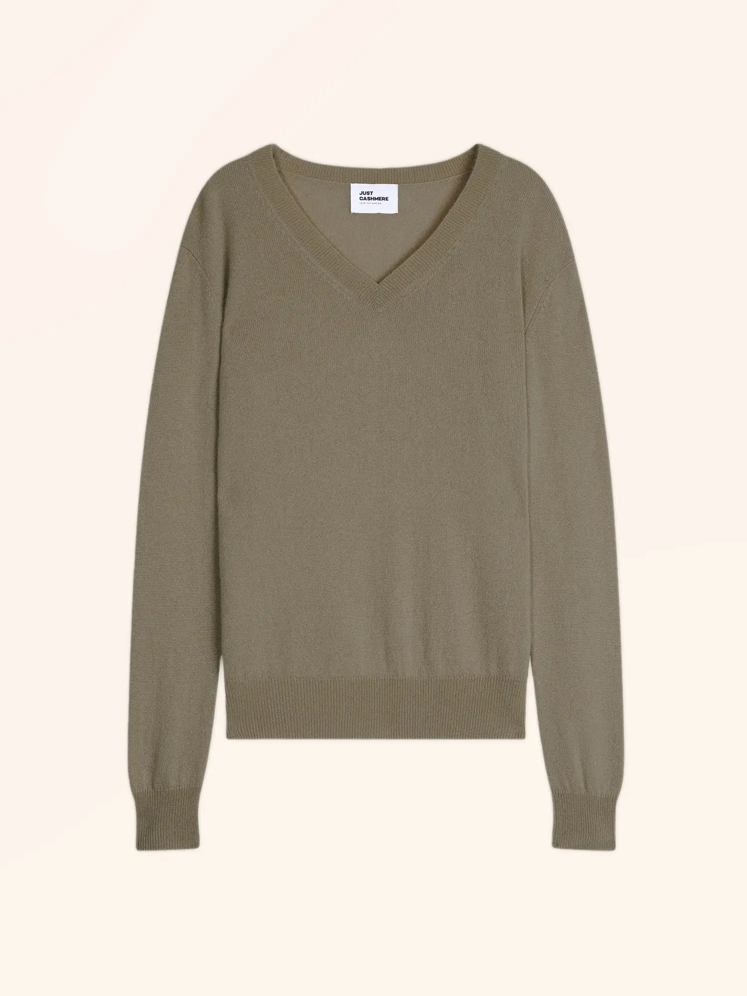 NORA pullover v-ausschnitt army