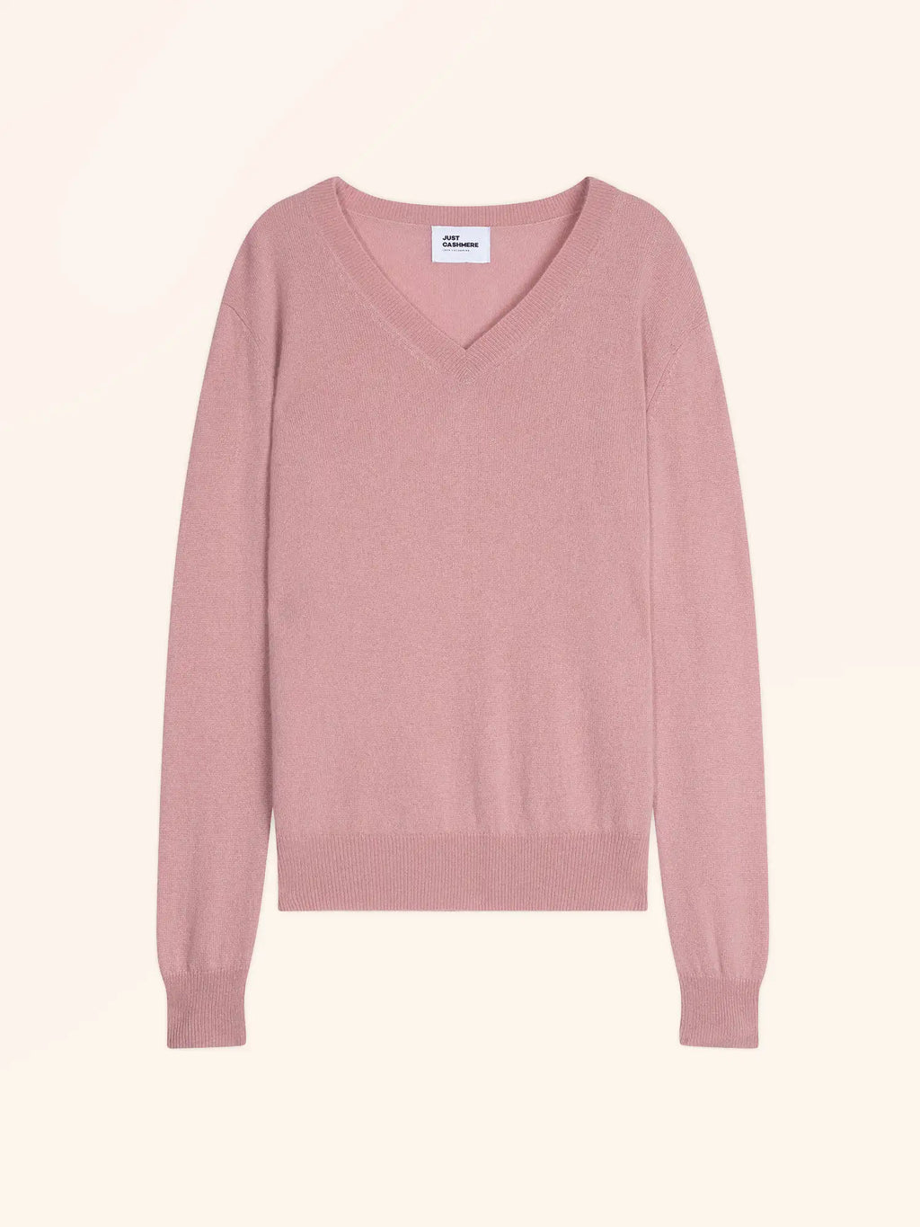 NORA pullover v-ausschnitt bois de rosa