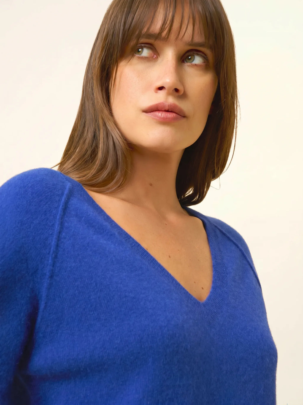 PHOEBE pull col V outremer