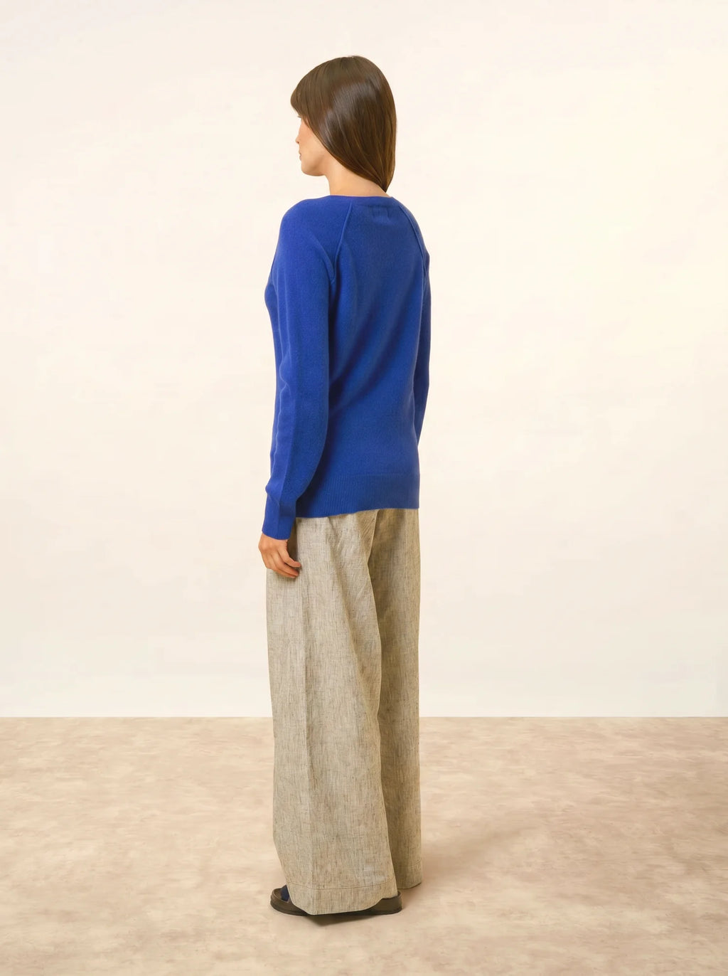 PHOEBE pull col V outremer