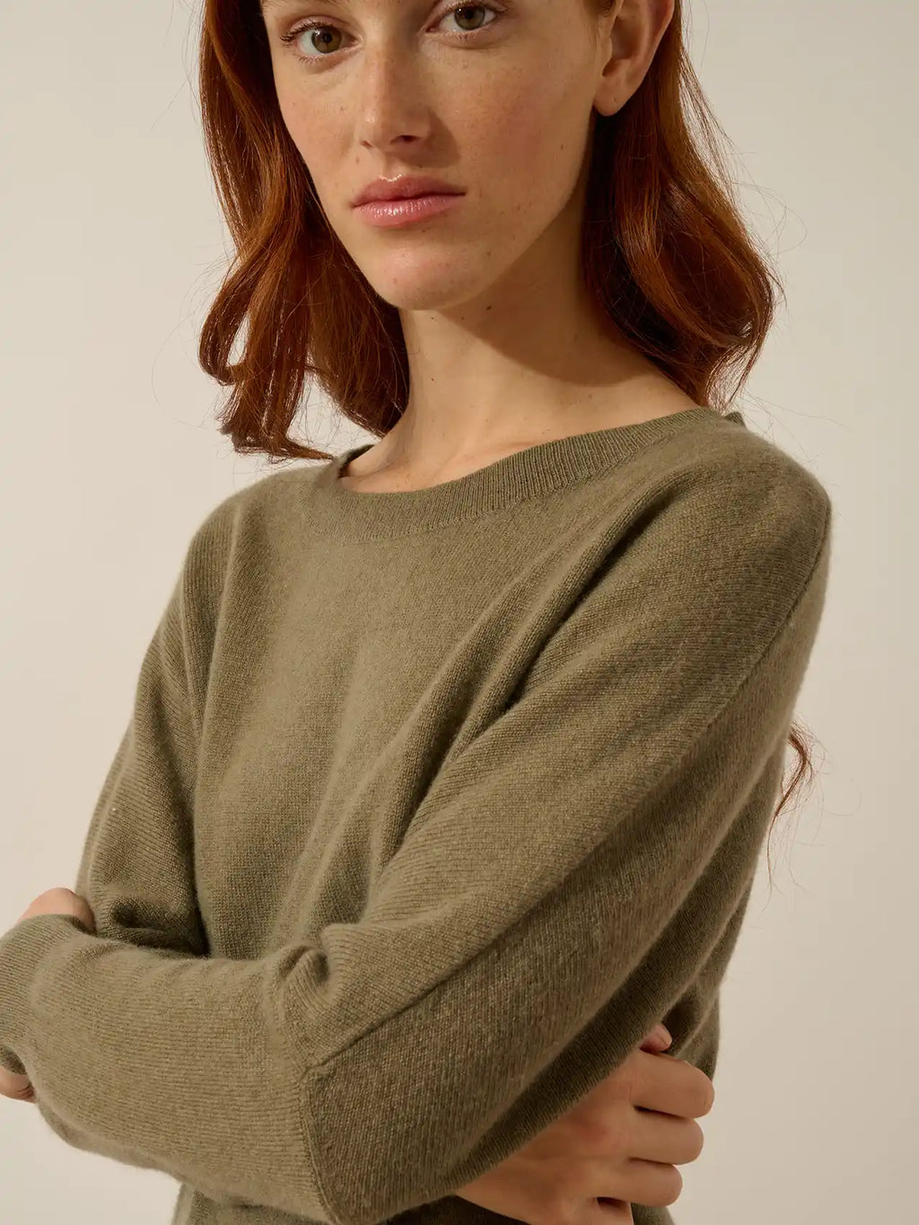 REBECCA pullover chauve souris army