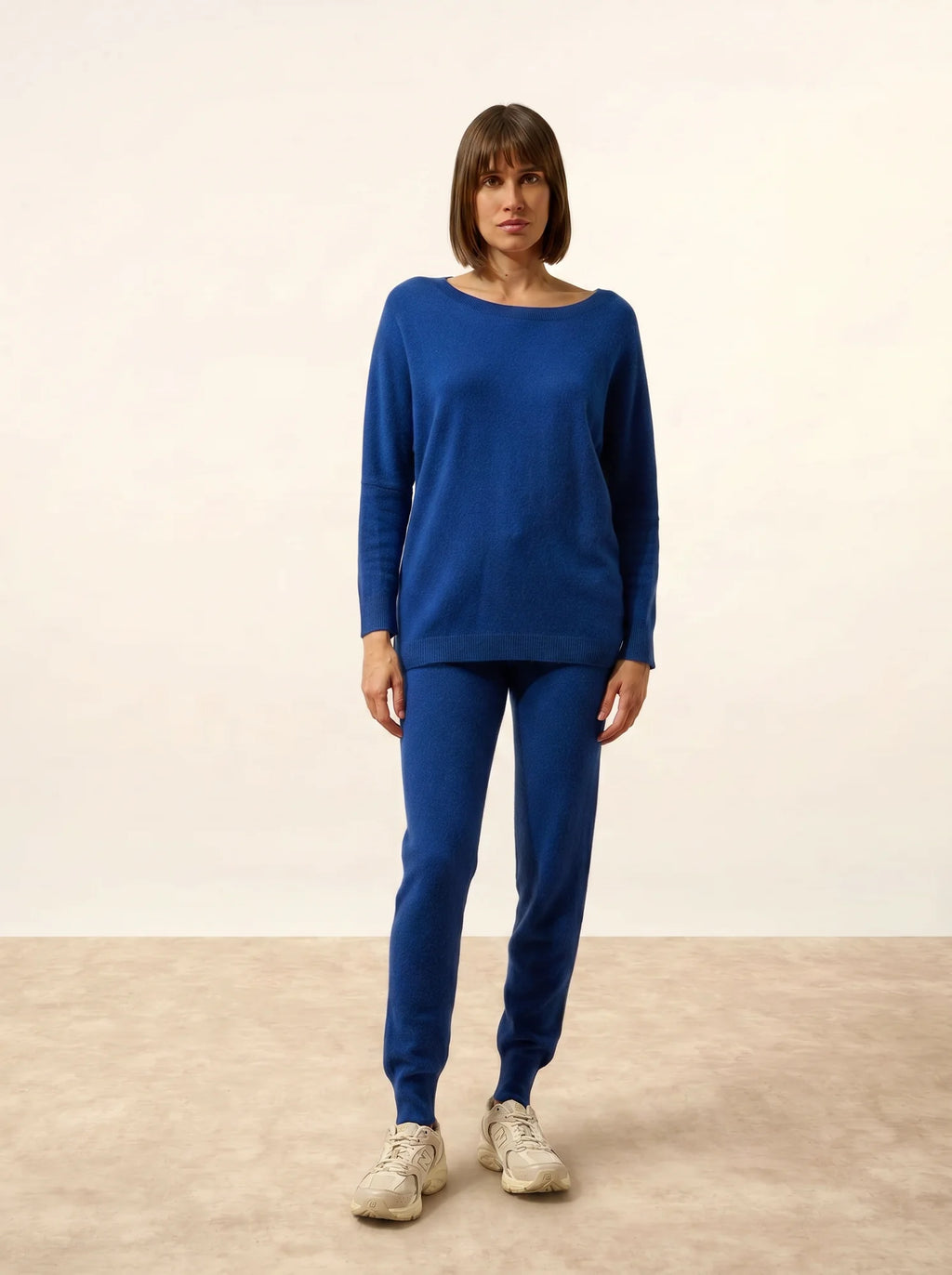 REBECCA pullover chauve souris ultramarin