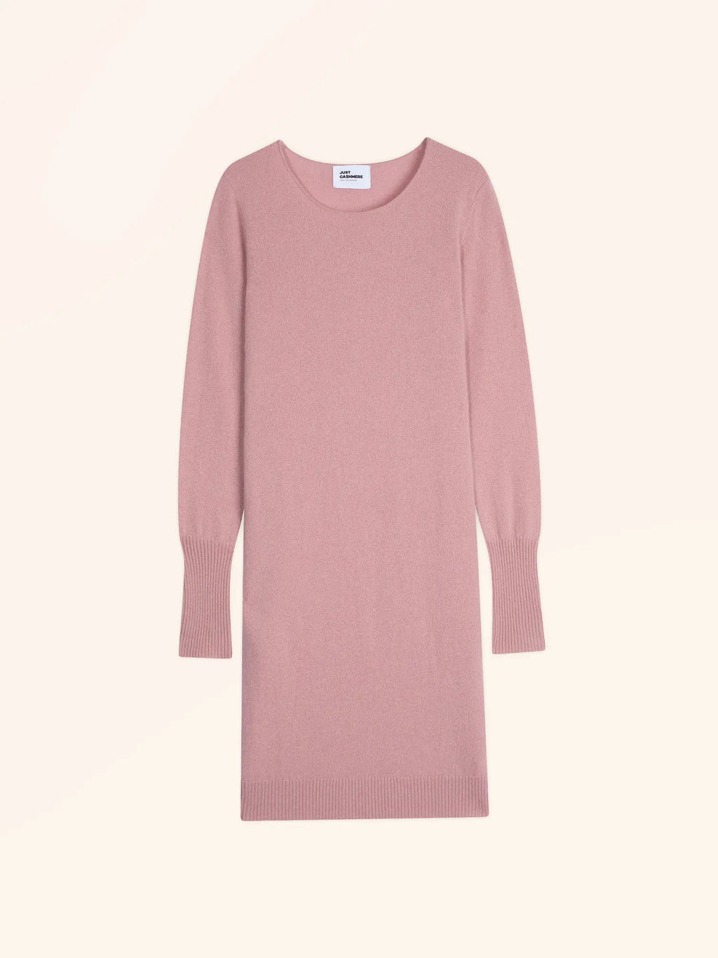SUSAN kleid rundhalsausschnitt bois de rosa