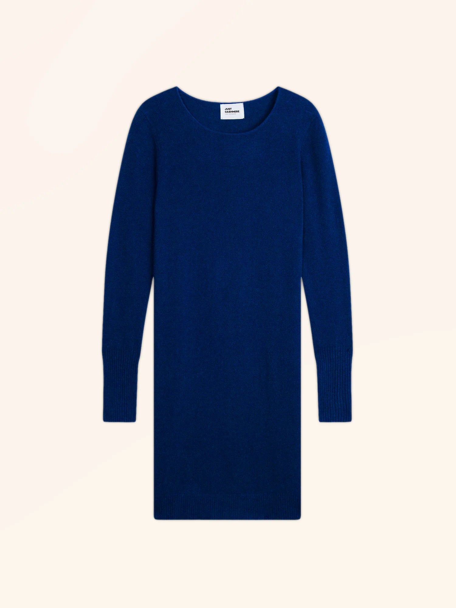SUSAN kleid rundhalsausschnitt ultramarin