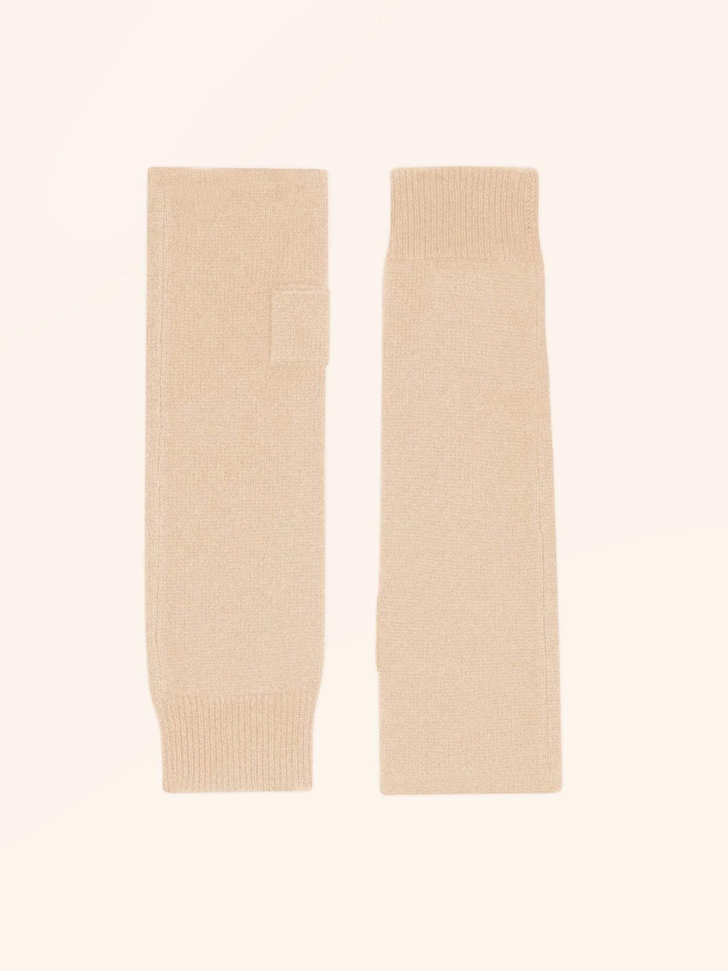 ZOE fingerlose handschuhe sand