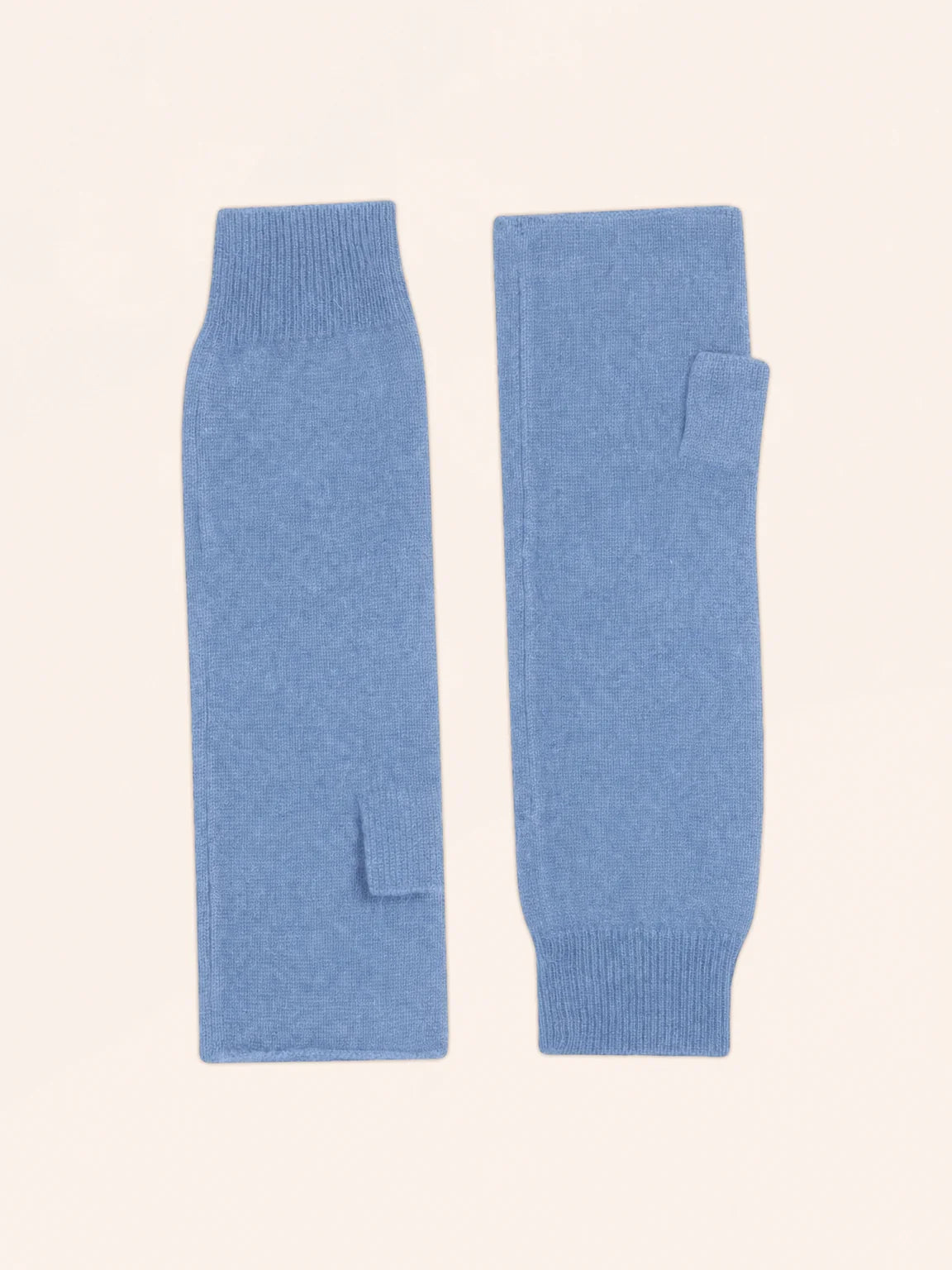 ZOE fingerlose handschuhe himmelblau