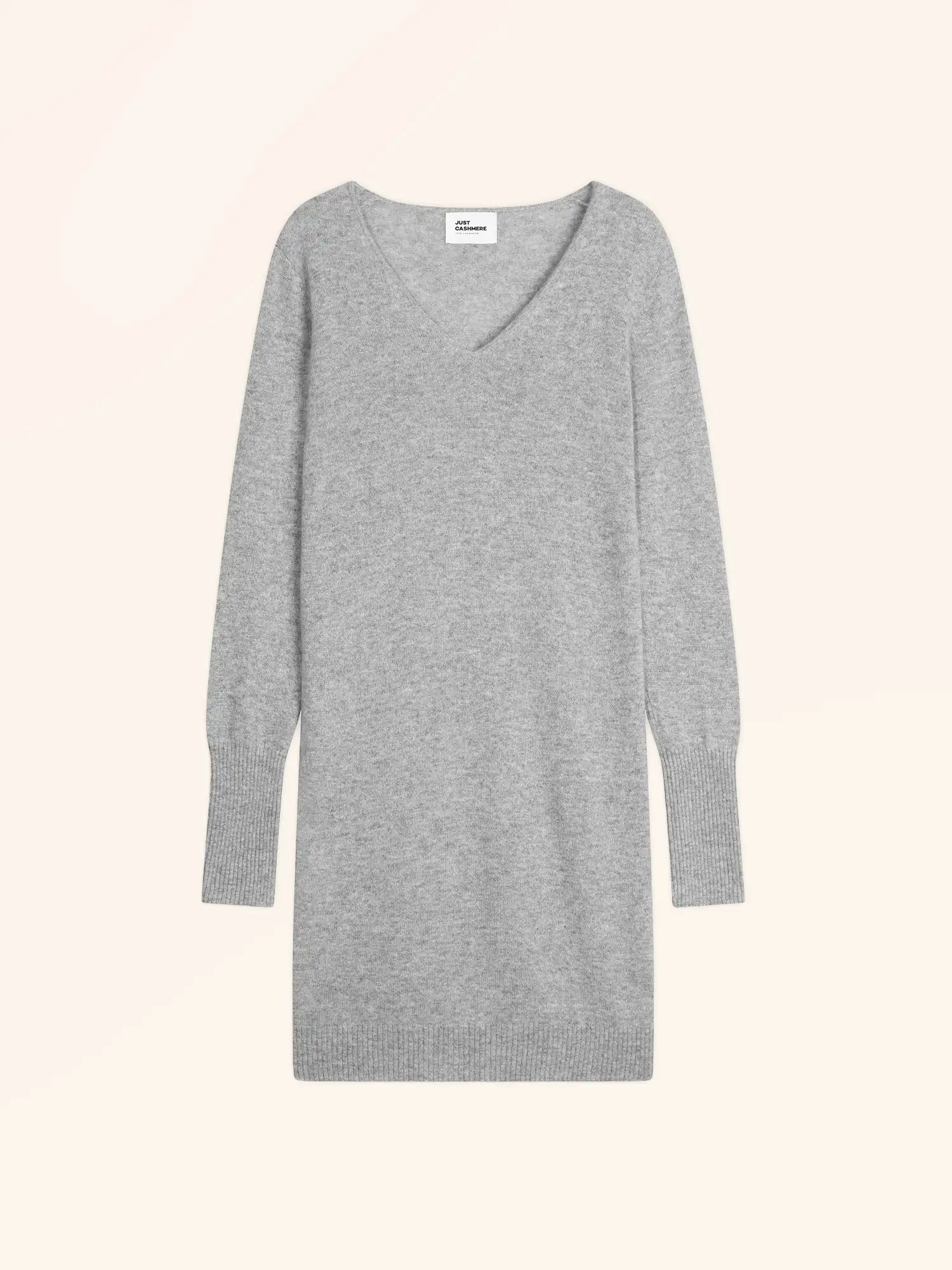 TRACY robe col V nuage chiné