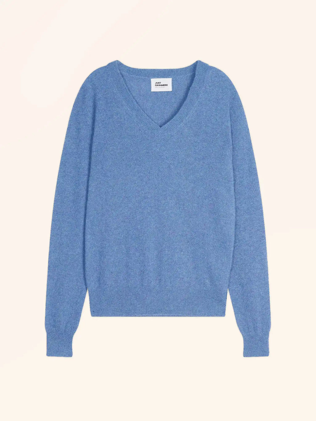 NORA pullover v-ausschnitt himmelblau