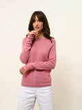 JANE pullover rundhalsausschnitt pétale