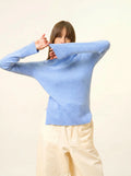 LEXIE pullover rollkragen himmelblau