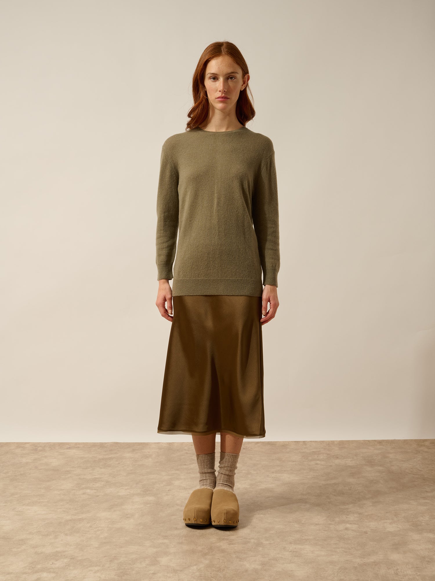 JANICE pull col rond army