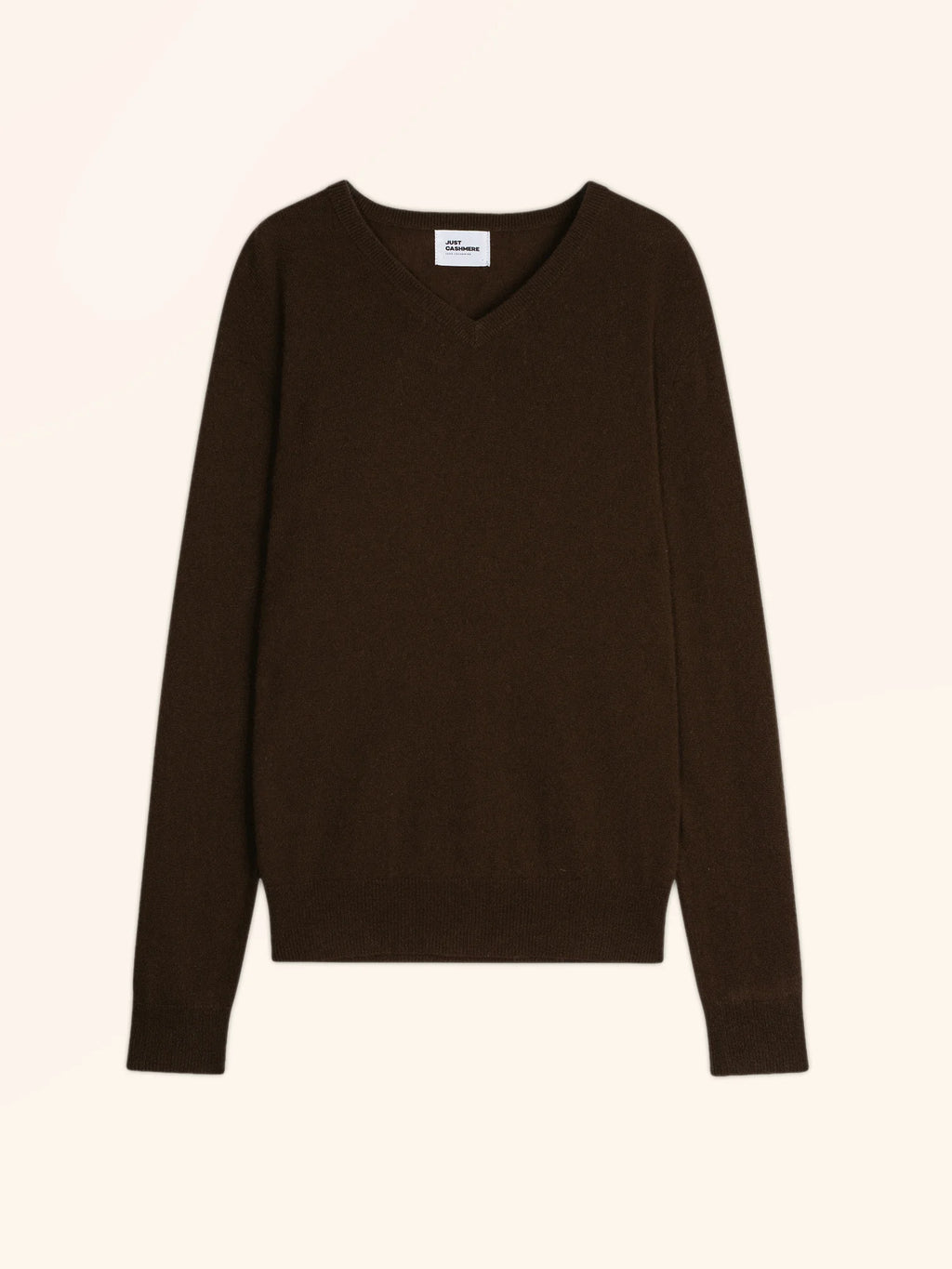WALT pullover v-ausschnitt choco