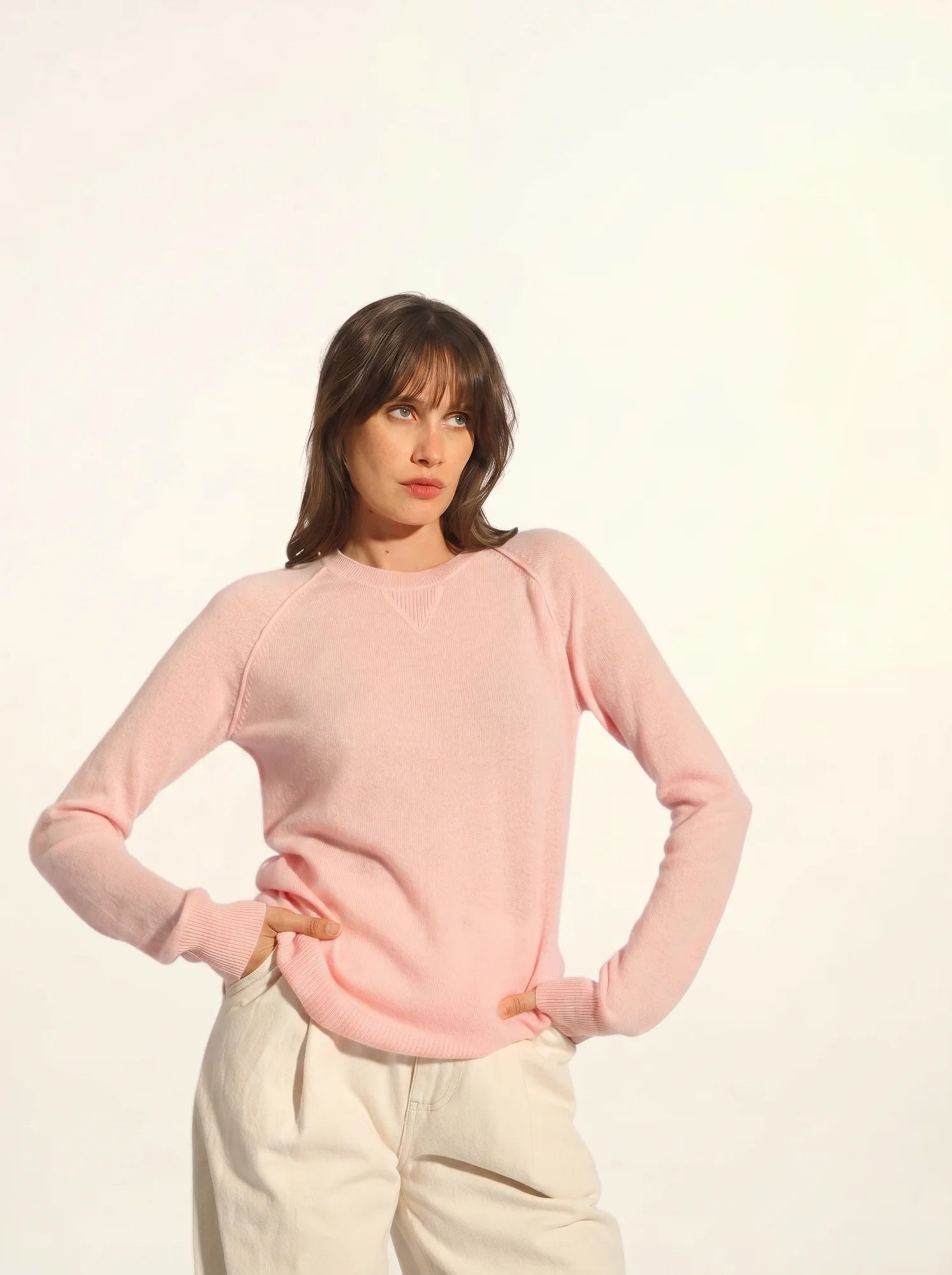 HELEN pullover rundhalsausschnitt ballerine