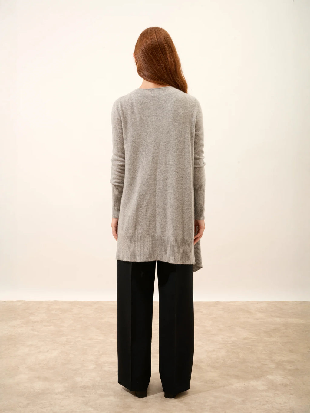 BROOKE jacke lang wolke meliert