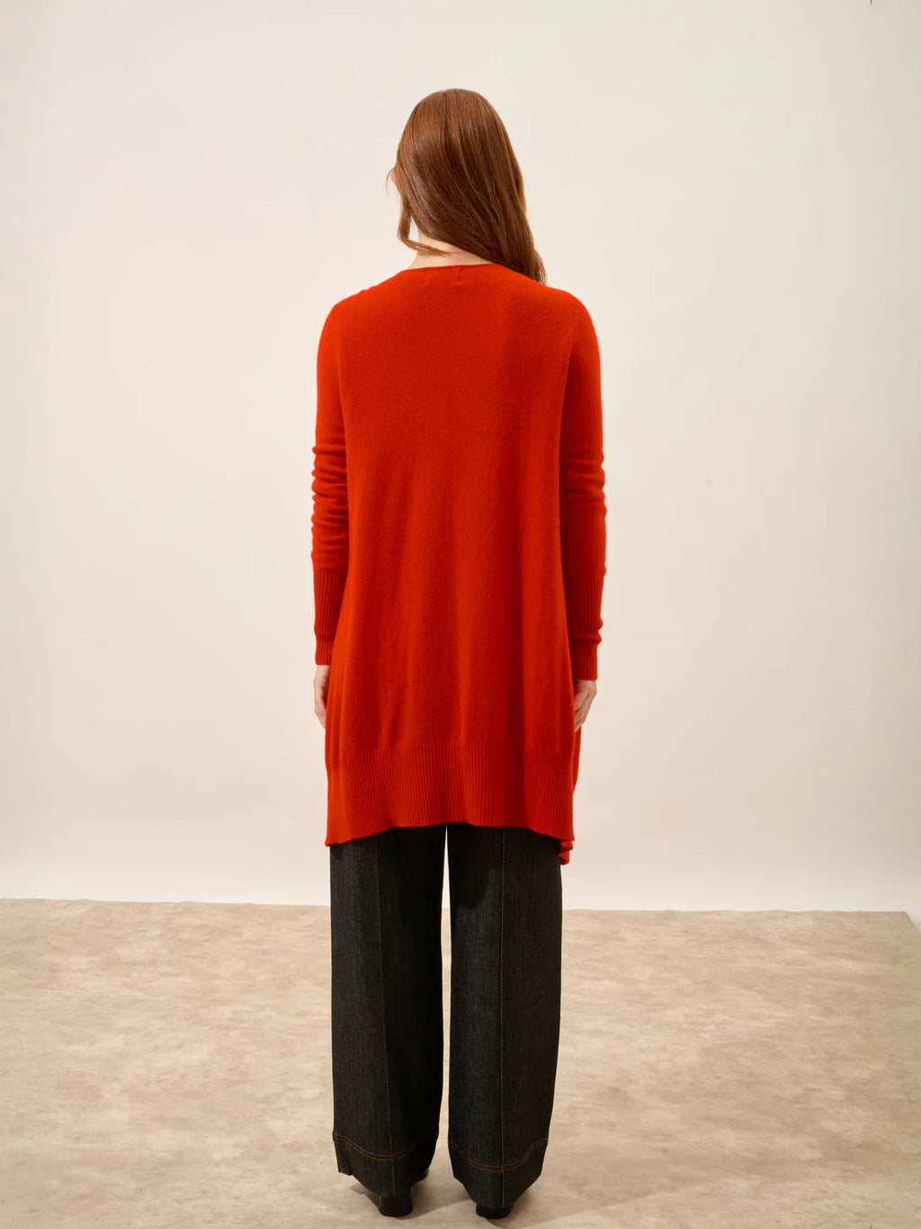 BROOKE jacke lang rot