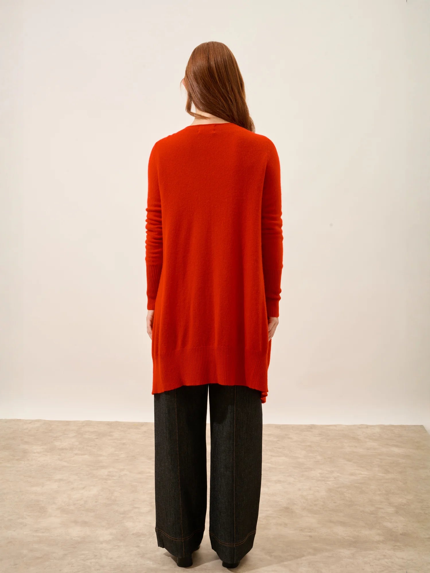 BROOKE jacke lang rot